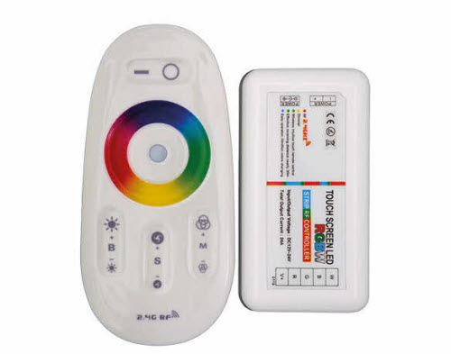 1 Zonen Funk RGB +W Touch Controller